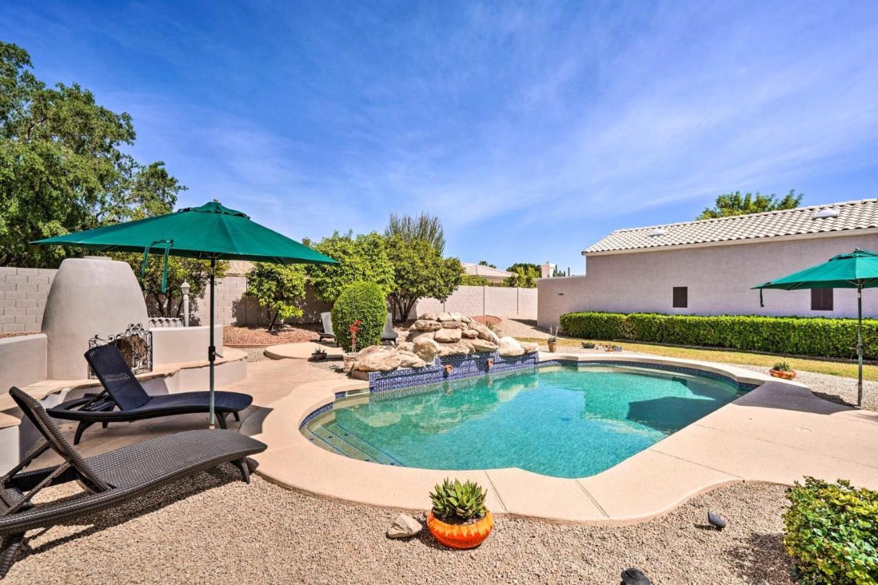 Private Tuscany Oasis With Pool - Perfect For Families, Couples Or Business Travelers Home Phoenix Exterior foto